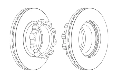 Тормозной диск FERODO FCR170A