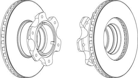 Тормозной диск FERODO FCR209A
