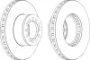 Тормозной диск FERODO FCR212A (фото 1)
