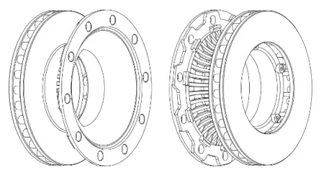 Тормозной диск FERODO FCR253A