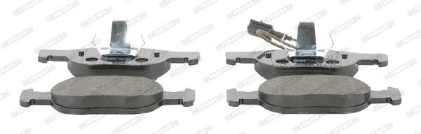 Комплект тормозных колодок, дисковый тормоз FERODO FDB1040B (фото 1)