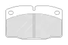 Комплект тормозных колодок, дисковый тормоз FERODO FDB173C (фото 1)
