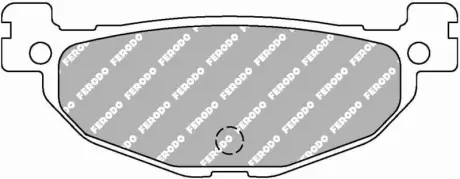 Гальмівна колодка (диск) FERODO FDB2200SM