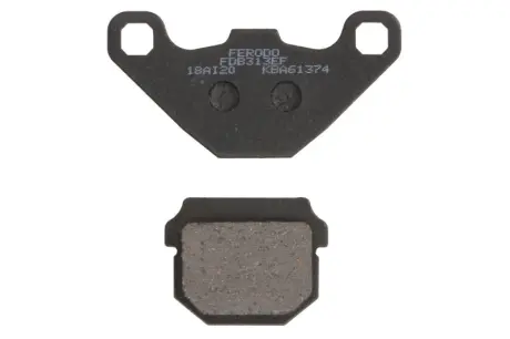 Гальмівна колодка (диск) FERODO FDB313EF