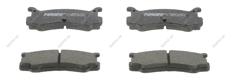 Комплект тормозных колодок, дисковый тормоз FERODO FDB482 (фото 1)