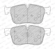 Комплект гальмівних колодок передн, JAGUAR F-PACE, I-PACE, XE, XF II, XF SPORTBRAKE LAND ROVER DISCOVERY SPORT, RANGE ROVER VELAR 2.0-Electric 03.15- FERODO FDB4894 (фото 2)