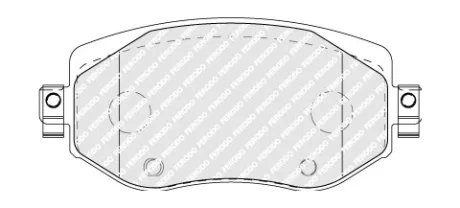Тормозные колодки FERODO FDB5104