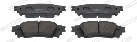 Комплект гальмівних колодок задн, LEXUS NX 2.0/2.5H 07.14- FERODO FDB5297