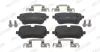 Комплект гальмівних колодок задн, AUDI A6 ALLROAD C8, A6 C8, A7, A8 D5, E-TRON, Q7, Q8, Q8 E-TRON 2.0-Electric 01.15- FERODO FDB5367 (фото 1)