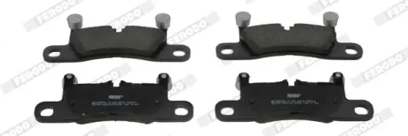 Комплект гальмівних колодок задн, PORSCHE 911, 911 TARGA, BOXSTER SPYDER, CAYENNE 2.9-4.0 12.11- FERODO FDB5447