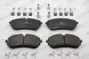 Комплект гальмівних колодок передн, JAGUAR E-PACE LAND ROVER DEFENDER, DISCOVERY IV, DISCOVERY SPORT, DISCOVERY V, RANGE ROVER EVOQUE, RANGE ROVER III, RANGE ROVER IV 1.5H-5.0 03.02- FERODO FDB5461 (фото 3)
