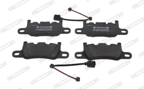 Комплект гальмівних колодок задн, AUDI E-TRON GT PORSCHE TAYCAN, TAYCAN CROSS TURISMO, TAYCAN SPORT TURISMO Electric 05.19- FERODO FDB5479