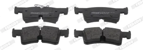 Комплект гальмівних колодок задн, VW CALIFORNIA T7 CAMPER, MULTIVAN T7 1.4H-2.0D 08.21- FERODO FDB5556