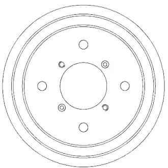 Тормозной барабан FERODO FDR329289