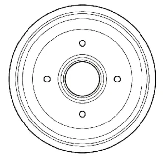Тормозной барабан FERODO FDR329701
