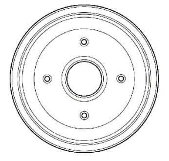 Тормозной барабан FERODO FDR329703