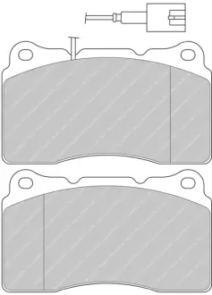 Автозапчасть FERODO FDS1334