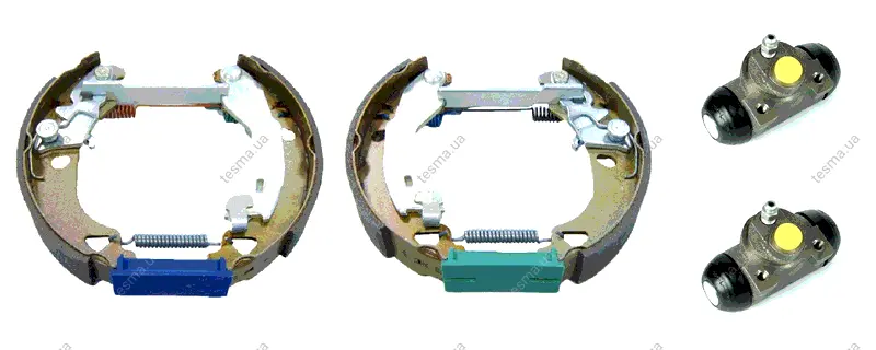 Комплект тормозных колодок FERODO FMK254 (фото 1)