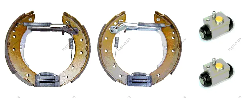 Комплект тормозных колодок FERODO FMK271 (фото 1)