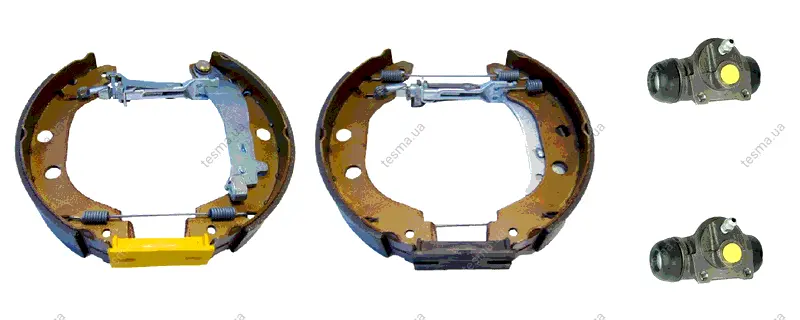 Комплект тормозных колодок FERODO FMK428 (фото 1)