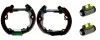 Комплект тормозных колодок FERODO FMK453 (фото 1)