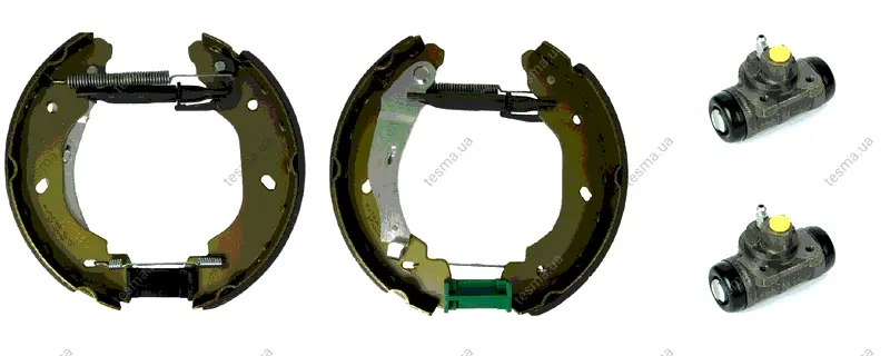 Комплект тормозных колодок FERODO FMK455 (фото 1)