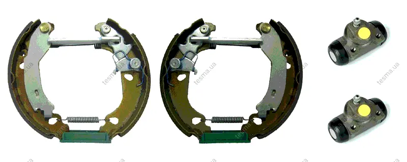 Комплект тормозных колодок FERODO FMK573 (фото 1)