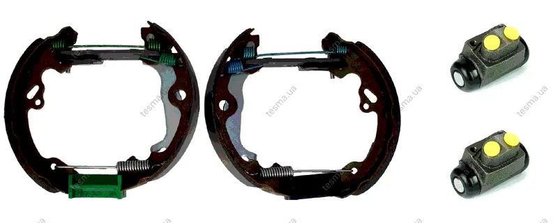 Комплект тормозных колодок FERODO FMK575 (фото 1)