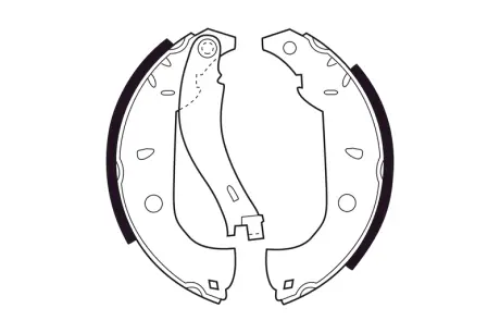 Комплект тормозных колодок FERODO FSB307