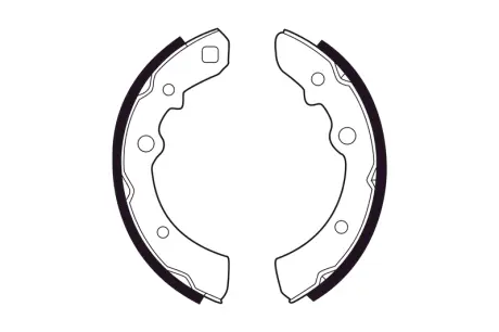Комплект тормозных колодок FERODO FSB30