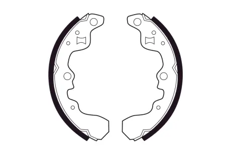 Комплект тормозных колодок FERODO FSB312