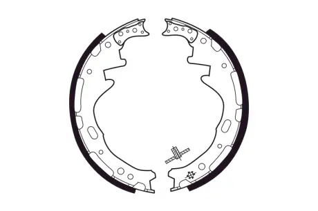 Комплект тормозных колодок FERODO FSB317