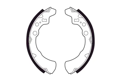 Комплект тормозных колодок FERODO FSB326