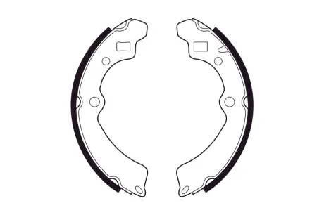Комплект тормозных колодок FERODO FSB340