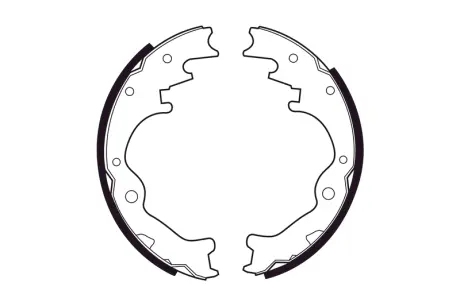 Комплект тормозных колодок FERODO FSB343
