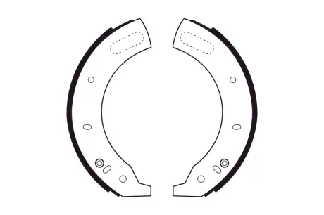 Комплект тормозных колодок FERODO FSB360