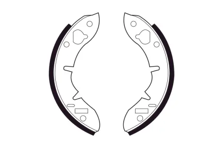 Комплект тормозных колодок FERODO FSB373