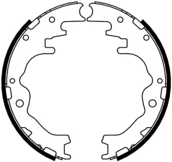 Комплект тормозных колодок FERODO FSB4092