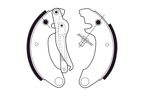 Комплект тормозных колодок FERODO FSB49