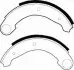 Brake shoes. Колодки тормозные, барабанный тормоз FERODO FSB51 (фото 2)