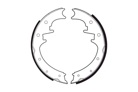 Комплект тормозных колодок FERODO FSB524