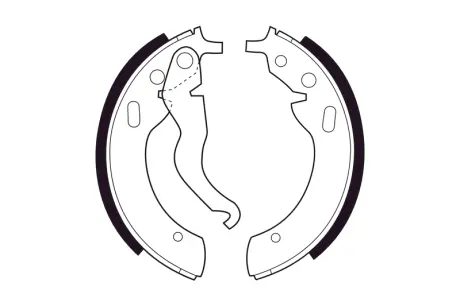 Комплект тормозных колодок FERODO FSB96
