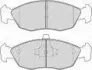 Комплект тормозных колодок, дисковый тормоз FERODO FSL1168 (фото 1)