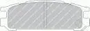Комплект тормозных колодок, дисковый тормоз FERODO FSL790 (фото 1)