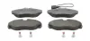 Комплект гальмівних колодок передн, CITROEN JUMPER I FIAT DUCATO PEUGEOT BOXER 1.9D-2.8D 02.94-04.02 FERODO FVR1396 (фото 1)