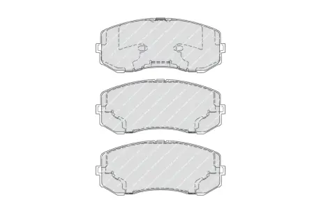 Комплект тормозных колодок, дисковый тормоз FERODO FVR4314