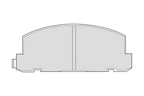 Комплект тормозных колодок, дисковый тормоз FERODO FVR505