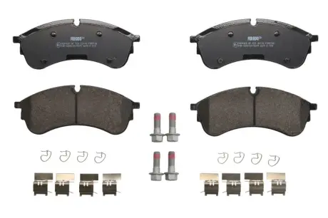 Колодки гальмівні дискові (комплект 4 шт) FERODO FVR5105