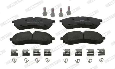 Комплект гальмівних колодок задн. MAN TGE VW CRAFTER 2.0D 11.16- FERODO FVR5460