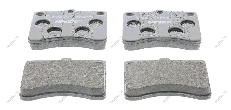 Комплект тормозных колодок, дисковый тормоз FERODO FVR549 (фото 1)